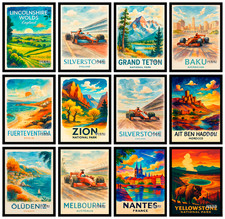 Beautiful City Travel Poster |