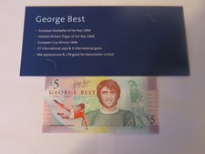George Best 5 Pound Note with