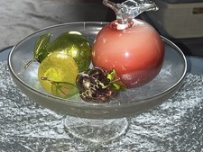 Vintage Pressed Glass Stemmed