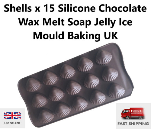Shells silicone chocolate - x, 15