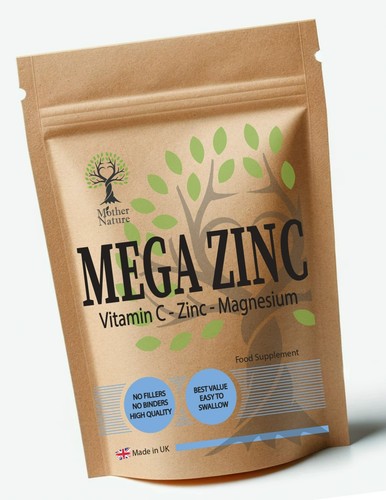 Mega zinc capsules clean - mega,