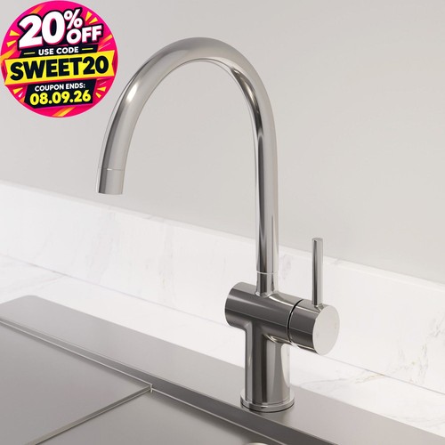 Modern monobloc kitchen mixer - modern,