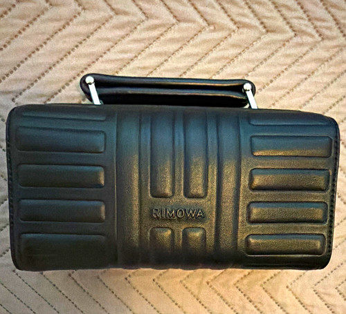Rimowa black leather cross - black,