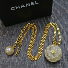CHANEL Gold Plated CC Logos