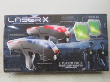 LASER-X laser gaming system - three paired weapon sets and 3 game sets
