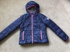 Girls Michael Kors Navy Coat
