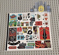 Lego Ninjago STICKER SHEET 1