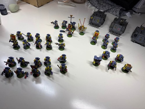 Warhammer 40k vintage - vintage, space