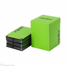 Vault X: Large Deck Box 100+ with 150 Sleeves - Green