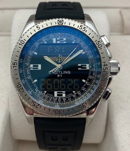 Serviced new strap - strap*, breitling