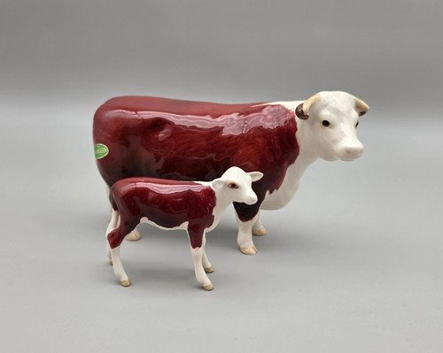 Figurine bewsick hereford - -,