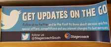 STAGECOACH INTERNAL BUS POSTER