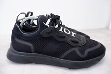 Dior B21 Neo Black Womens Logo Trainers  Sneakers Runners EU39 UK 6 Immaculate