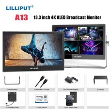 LILLIPUT A13 13.3 inch 4K OLED Broadcast Monitor OLED Screen Quad-split Multview