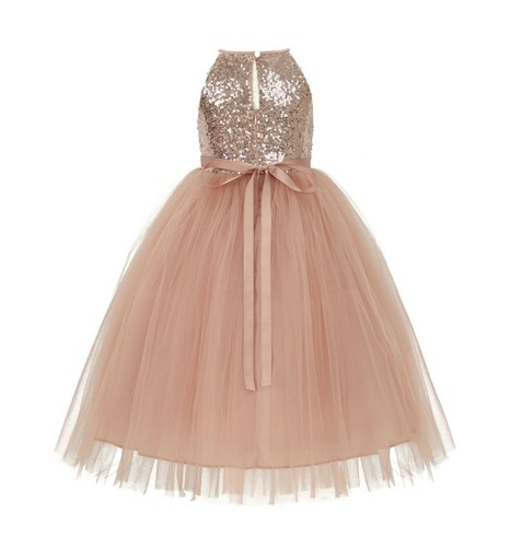 Sequin halter flower - flower, girl