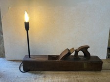 Steampunk Upcycled vinatge plane light