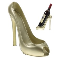 1pc Resin Craft Wine Bottle Shelf High Heel Shoe Modeling Wine Bottle Holder