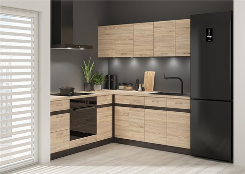 Corner kitchen cabinet - kitchen, set
