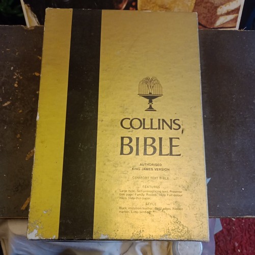 Collins bible boxed king james - collins, boxed:king