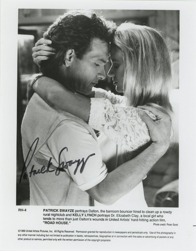 Patrick swayze signed vintage - patrick,
