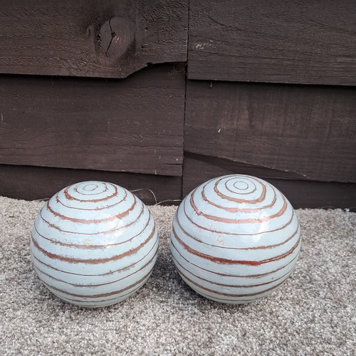 Two sprial pattern decorative