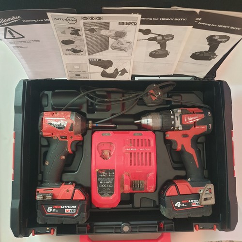 Milwaukee m18 drill and - drill,
