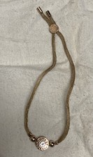 radley London pendant bracelet brown cord