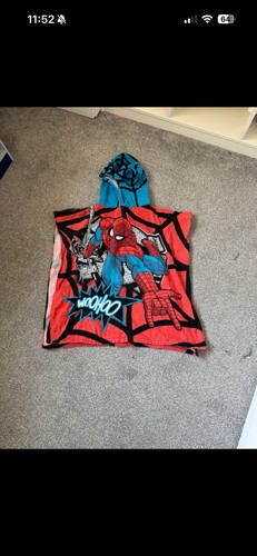 Spiderman poncho towel - poncho,