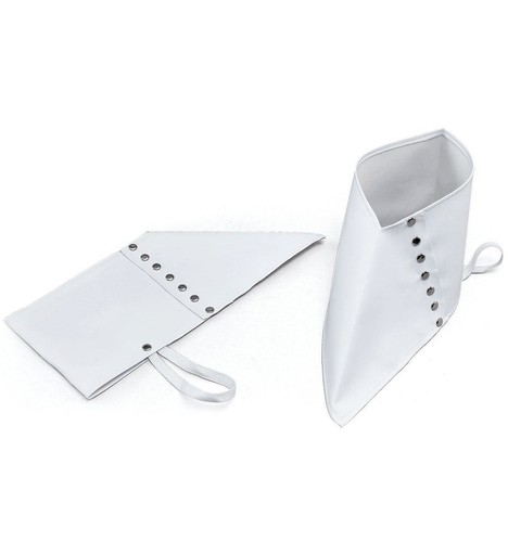 White spats pvc - spats, in