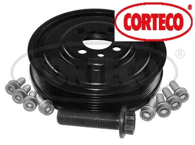 Crankshaft belt pulley - crankshaft,