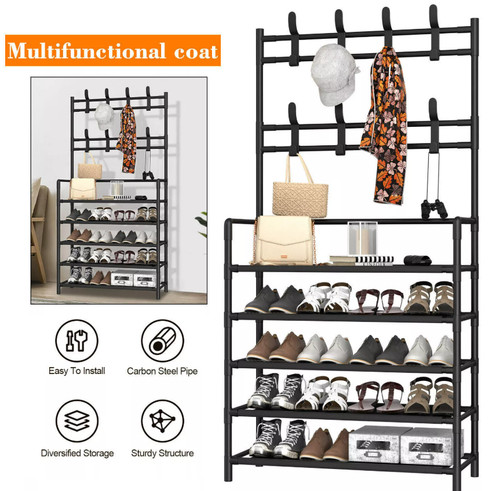 5tiers shelves metal coat - 5tiers,