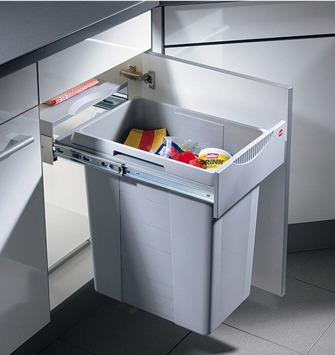 Pull out waste bin litres - pull,