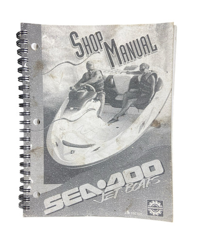 Sea doo jet - sea-doo, manual
