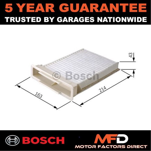 Cabin filter bosch fits - cabin,