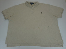 Ralph Lauren Polo Shirt Men Size 8XL XXXXXXXXL PIT TO PIT Is 35" Label 4XB BIG