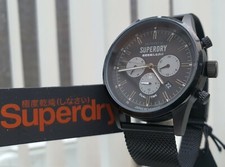 New Mens SUPERDRY Watch Dual