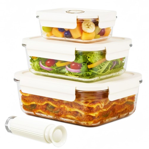 Vacuum food storage container - food,