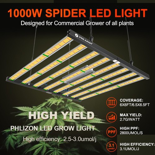 Phlizon fd9600 1000w - 1000w, grow