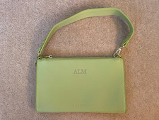 Lime green clutch/shoulder