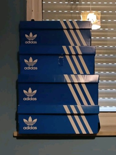 Adidas trefoil blue trainers - adidas,