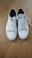 Barker White Leather Shoes