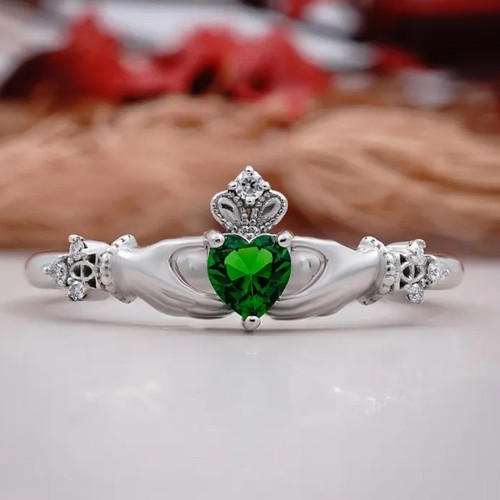 Heart green diamond - heart,
