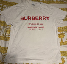 Burberry Men's White Logo