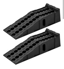 Car Service Ramps KATSU 2PCS Heavy Duty Plastic Garage Workshop Service Ramps