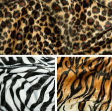 Animal Print Velboa Faux Fur