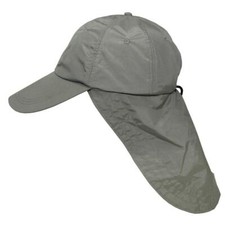 'sahara' peaked cap with neck