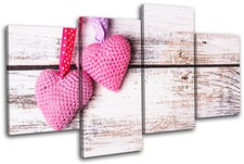 Shabby Chic Hearts Vintage