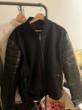 Genuine Versace Collection Black Bomber Jacket Size M