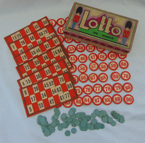 Antique early 1900s lotto - 1900s, or