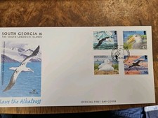 FALKLAND Islands  South Georgia  Bird Life  FdC F